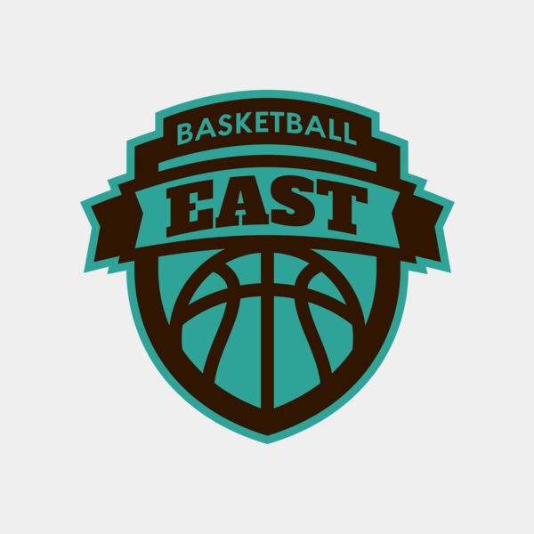 East Basketball logo template Thumbnail