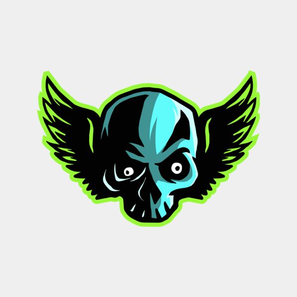 Elements Skulls logo template 180 Thumbnail