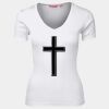 JB's  LADIES V NECK TEE Thumbnail
