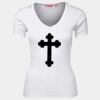 JB's  LADIES V NECK TEE Thumbnail