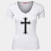 JB's  LADIES V NECK TEE Thumbnail