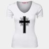 JB's  LADIES V NECK TEE Thumbnail