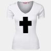 JB's  LADIES V NECK TEE Thumbnail