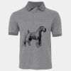 JB's  BIRDS EYE POLO   CHARCOAL - S Thumbnail