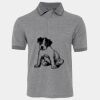 JB's  BIRDS EYE POLO   CHARCOAL - S Thumbnail