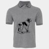 JB's  BIRDS EYE POLO   CHARCOAL - S Thumbnail