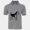 JB's  BIRDS EYE POLO   CHARCOAL - S Thumbnail