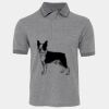 JB's  BIRDS EYE POLO   CHARCOAL - S Thumbnail