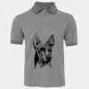 JB's  BIRDS EYE POLO   CHARCOAL - S Thumbnail