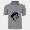JB's  BIRDS EYE POLO   CHARCOAL - S Thumbnail