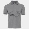 JB's  BIRDS EYE POLO   CHARCOAL - S Thumbnail