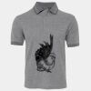 JB's  BIRDS EYE POLO   CHARCOAL - S Thumbnail