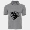 JB's  BIRDS EYE POLO   CHARCOAL - S Thumbnail