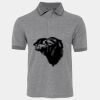 JB's  BIRDS EYE POLO   CHARCOAL - S Thumbnail