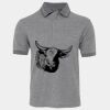JB's  BIRDS EYE POLO   CHARCOAL - S Thumbnail