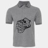 JB's  BIRDS EYE POLO   CHARCOAL - S Thumbnail
