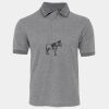 JB's  BIRDS EYE POLO   CHARCOAL - S Thumbnail