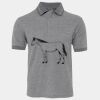 JB's  BIRDS EYE POLO   CHARCOAL - S Thumbnail