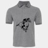 JB's  BIRDS EYE POLO   CHARCOAL - S Thumbnail