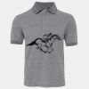 JB's  BIRDS EYE POLO   CHARCOAL - S Thumbnail