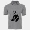 JB's  BIRDS EYE POLO   CHARCOAL - S Thumbnail