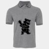 JB's  BIRDS EYE POLO   CHARCOAL - S Thumbnail