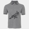 JB's  BIRDS EYE POLO   CHARCOAL - S Thumbnail