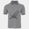 JB's  BIRDS EYE POLO   CHARCOAL - S Thumbnail