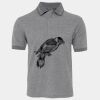 JB's  BIRDS EYE POLO   CHARCOAL - S Thumbnail