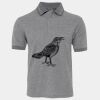 JB's  BIRDS EYE POLO   CHARCOAL - S Thumbnail