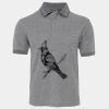 JB's  BIRDS EYE POLO   CHARCOAL - S Thumbnail