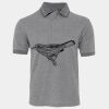JB's  BIRDS EYE POLO   CHARCOAL - S Thumbnail