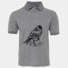 JB's  BIRDS EYE POLO   CHARCOAL - S Thumbnail