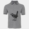 JB's  BIRDS EYE POLO   CHARCOAL - S Thumbnail