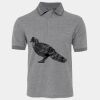 JB's  BIRDS EYE POLO   CHARCOAL - S Thumbnail
