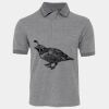JB's  BIRDS EYE POLO   CHARCOAL - S Thumbnail