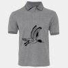 JB's  BIRDS EYE POLO   CHARCOAL - S Thumbnail