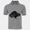 JB's  BIRDS EYE POLO   CHARCOAL - S Thumbnail