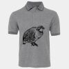 JB's  BIRDS EYE POLO   CHARCOAL - S Thumbnail