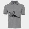 JB's  BIRDS EYE POLO   CHARCOAL - S Thumbnail