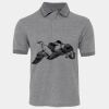 JB's  BIRDS EYE POLO   CHARCOAL - S Thumbnail