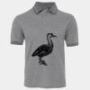 JB's  BIRDS EYE POLO   CHARCOAL - S Thumbnail