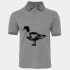JB's  BIRDS EYE POLO   CHARCOAL - S Thumbnail