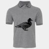 JB's  BIRDS EYE POLO   CHARCOAL - S Thumbnail