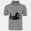 JB's  BIRDS EYE POLO   CHARCOAL - S Thumbnail