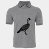 JB's  BIRDS EYE POLO   CHARCOAL - S Thumbnail