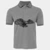 JB's  BIRDS EYE POLO   CHARCOAL - S Thumbnail