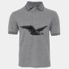 JB's  BIRDS EYE POLO   CHARCOAL - S Thumbnail