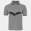 JB's  BIRDS EYE POLO   CHARCOAL - S Thumbnail
