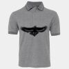 JB's  BIRDS EYE POLO   CHARCOAL - S Thumbnail